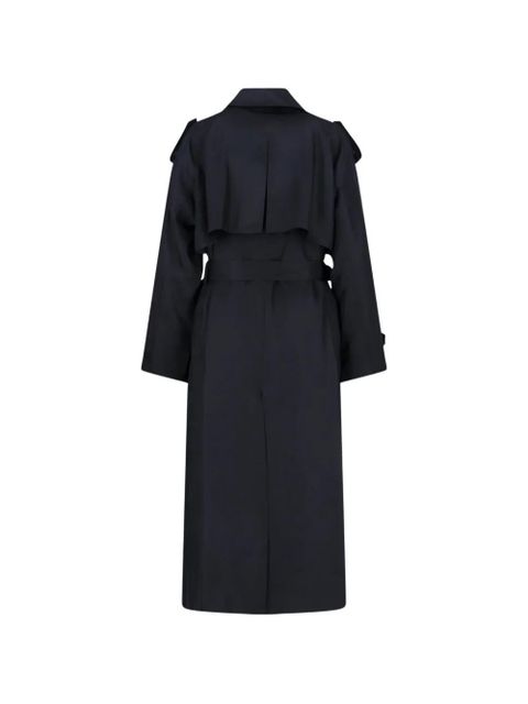 The Frankie Shop Veyron double-breasted trench coat - Blue - zdjęcie produktu nr 2