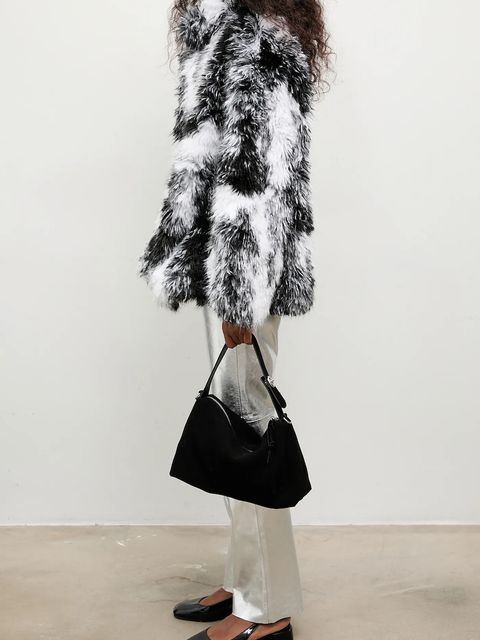 Answear.LAB kurtka kolor czarny przejściowa oversize