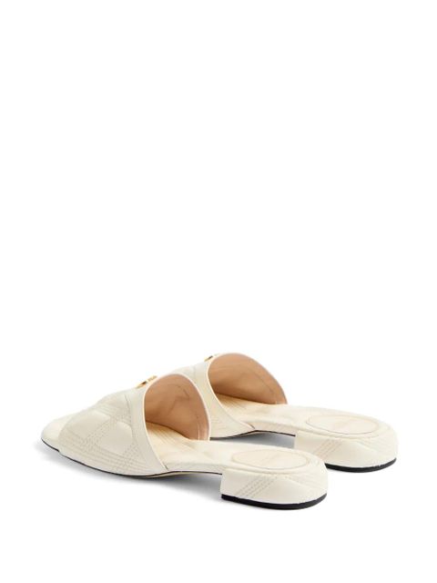 Valentino Garavani 20mm Quiltie 67 sandals - White