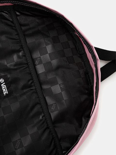 Vans plecak kolor różowy duży z aplikacją VN000H4YEN71