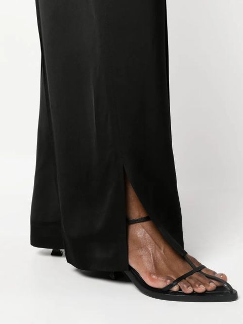 Jil Sander elasticated straight-leg trousers - Black