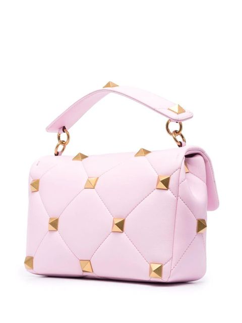Valentino Garavani Rockstud-embellished tote bag - Pink - zdjęcie produktu nr 2