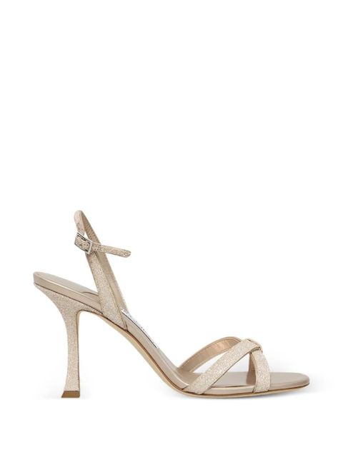 Jimmy Choo 90mm Elsy heeled sandals - Neutrals - zdjęcie produktu nr 1