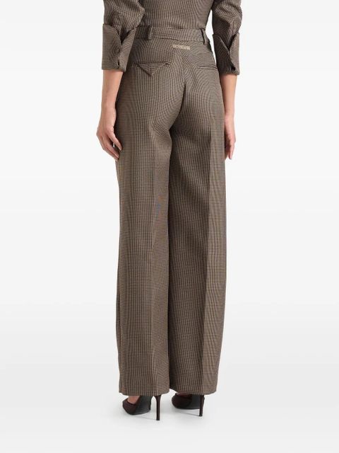 Manière De Voir Julie pleated tailored trousers - Brown
