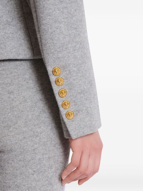 Balmain six-button padded-shoulder jacket - Grey - zdjęcie produktu nr 2