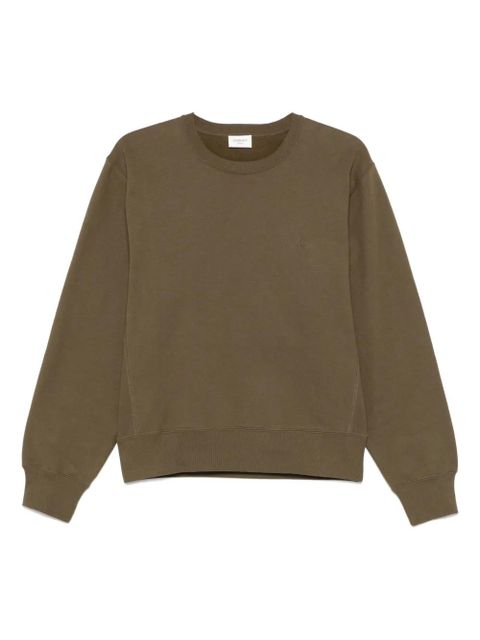 Saint Laurent Cassandre-embroidered sweatshirt - Green - zdjęcie produktu nr 1