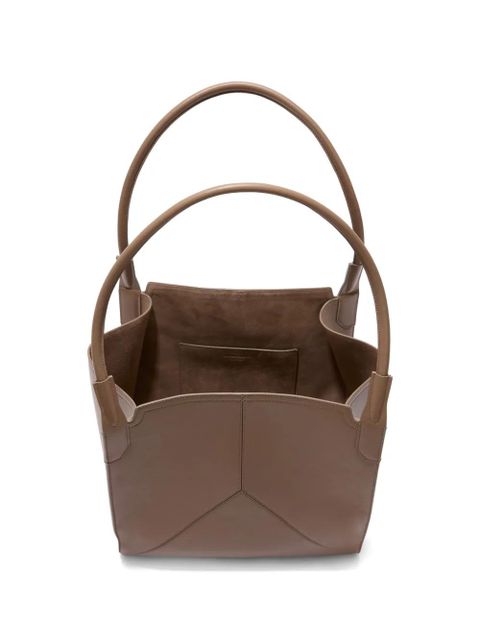 Victoria Beckham Victoria panelled leather tote bag - Brown