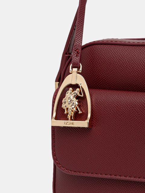 U.S. Polo Assn. torebka Jones kolor bordowy BEUJE8656WVP