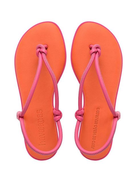 Havaianas sandały UNA ACAI damskie kolor pomarańczowy 4149616.7608