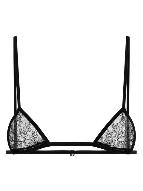 Dolce & Gabbana lace triangle bra - Black - zdjęcie produktu nr 1