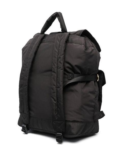 GANNI Tech multi-pocket backpack - Black