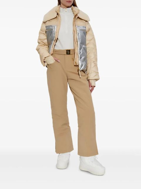 BOGNER Franzi quilted ski pants - Neutrals