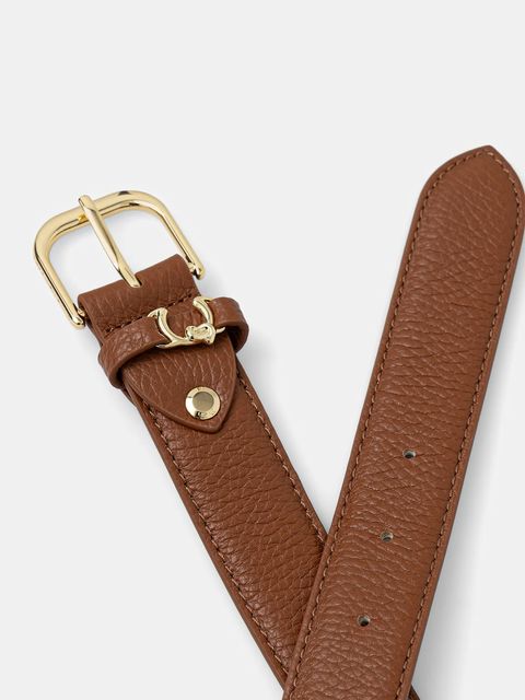 Coccinelle pasek skórzany damski kolor brązowy E3.TOS.11.06.01 - zdjęcie produktu nr 2