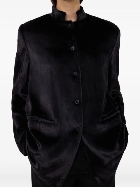 LouLou de Saison Lara stand-collar jacket - Black