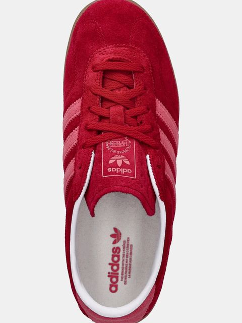 adidas Originals sneakersy zamszowe Gazelle LO Pro damskie kolor czerwony IH6944