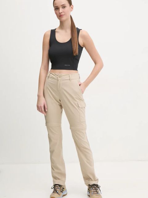 Columbia top sportowy Boundless Trek damski kolor czarny 2033471