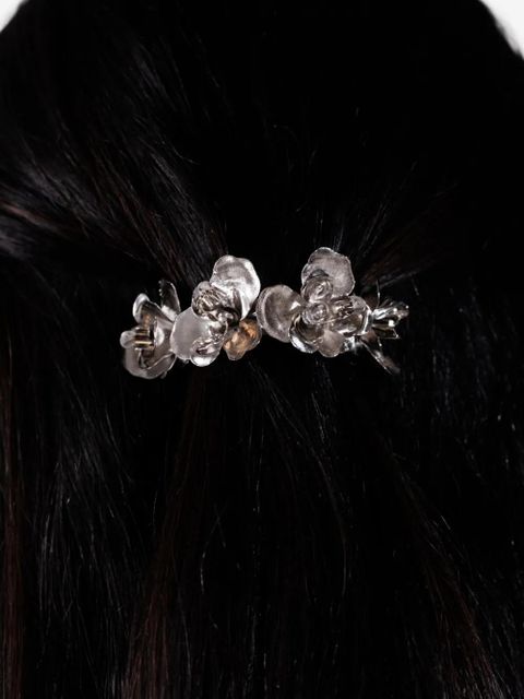 Jennifer Behr larena floral headband - Silver