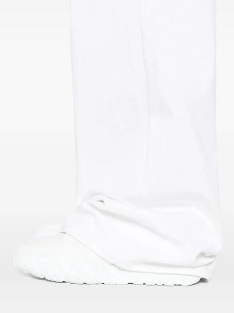 Alexander McQueen logo-plaque jeans - White