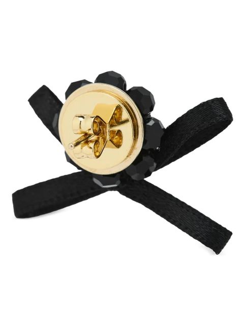 Simone Rocha crystal-embellishment earrings - Gold - zdjęcie produktu nr 2