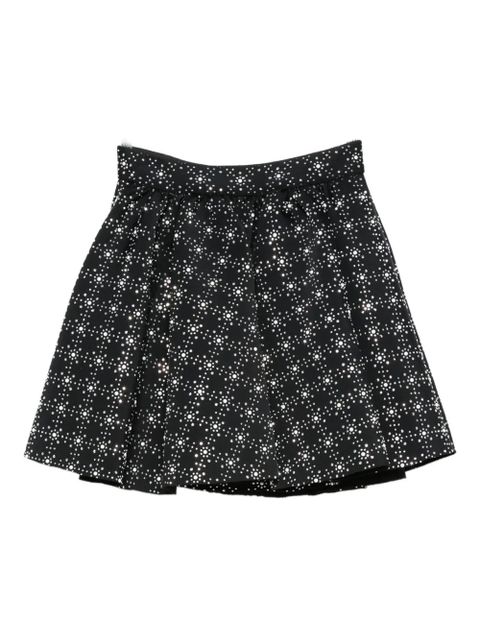 Maje floral-print A-line skirt - Black - zdjęcie produktu nr 1