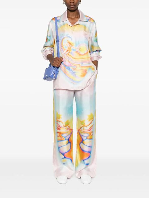 Casablanca Psychedelic Nirvana shirt - Pink