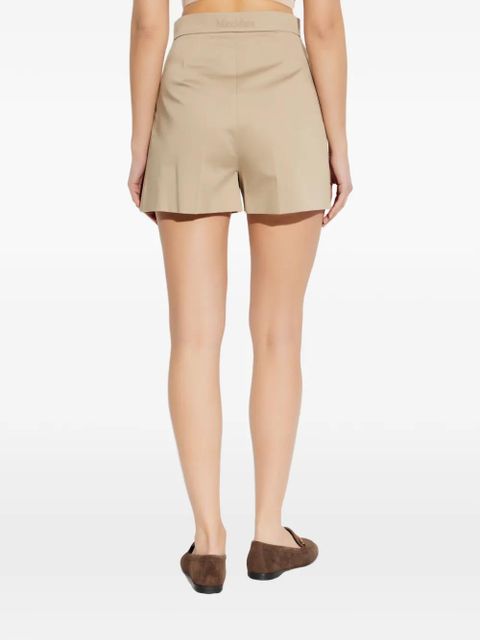 Max Mara pleated shorts - Neutrals
