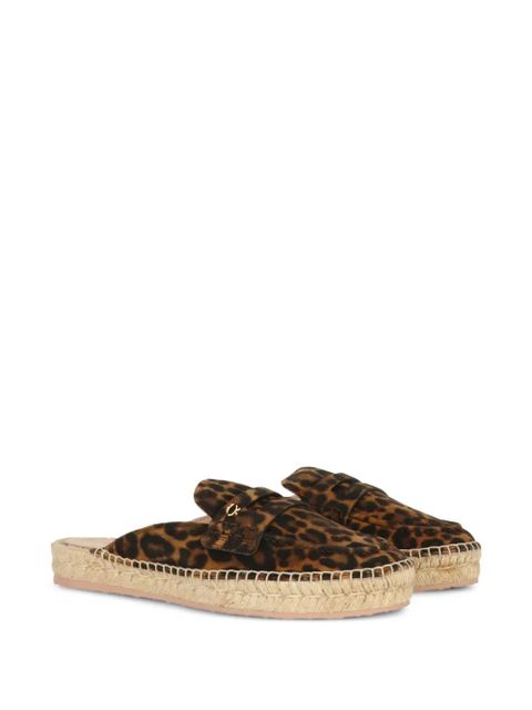 Gianvito Rossi animal-print sandals - Brown - zdjęcie produktu nr 2
