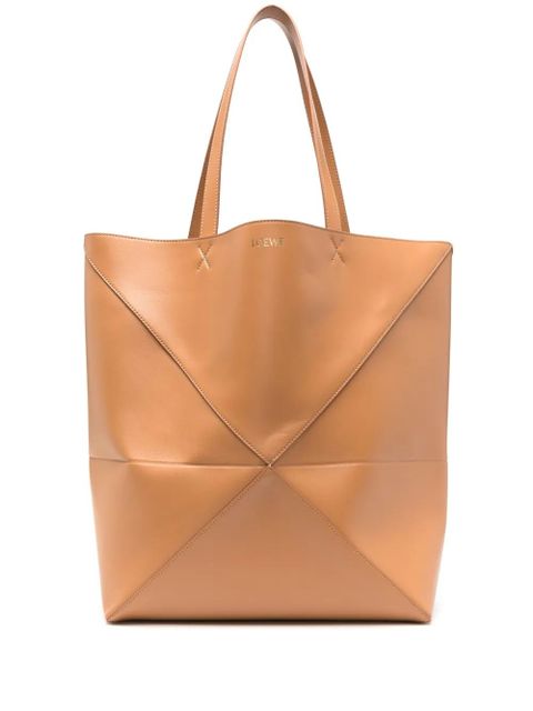 LOEWE XL Puzzle Fold tote bag - Neutrals - zdjęcie produktu nr 1