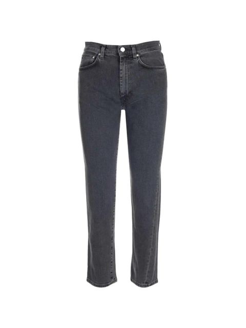 TOTEME twisted seam slim-fit jeans - Grey - zdjęcie produktu nr 1