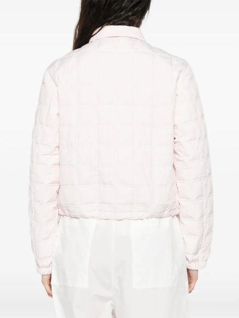 Moncler collar zip jacket - Pink