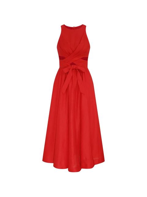 ZIMMERMANN Patience cut-out dress - Red - zdjęcie produktu nr 1