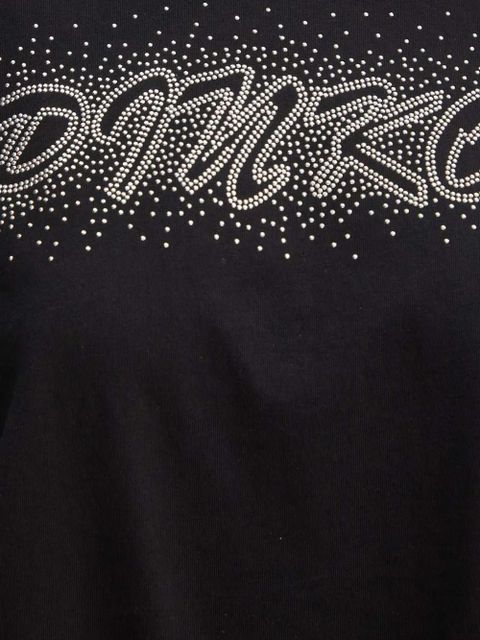 PINKO logo-embellished T-shirt - Black