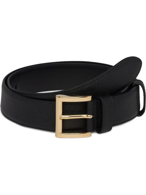 Prada adjustable buckled belt - Black - zdjęcie produktu nr 1
