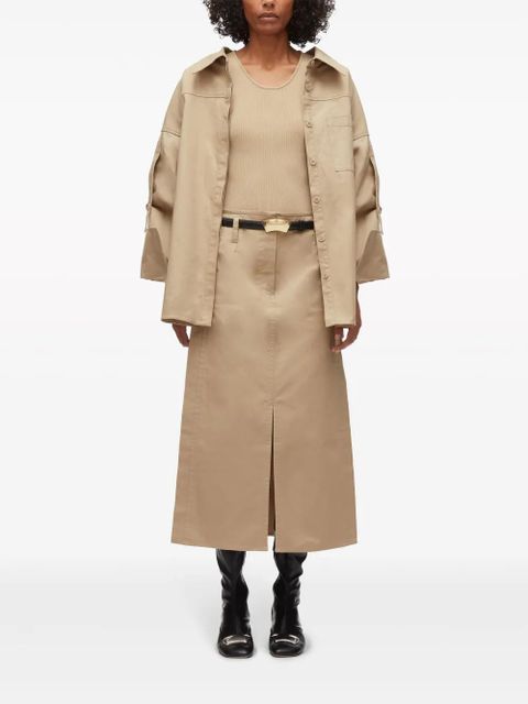 3.1 Phillip Lim belted midi skirt - Neutrals - zdjęcie produktu nr 2