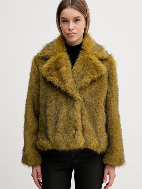 Sisley płaszcz kolor zielony 22RHLN067 - zdjęcie produktu nr 1