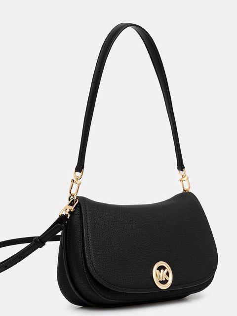 MICHAEL Michael Kors torebka skórzana kolor czarny 30R6GY5S2L - zdjęcie produktu nr 2