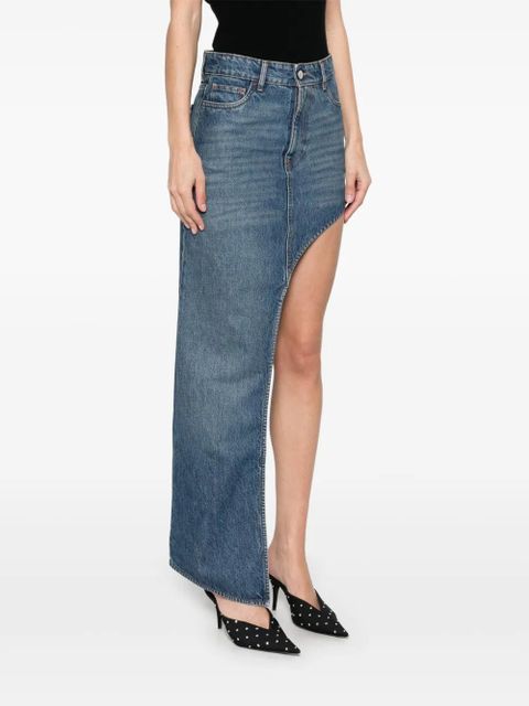 Coperni one-leg denim skirt - Blue - zdjęcie produktu nr 2