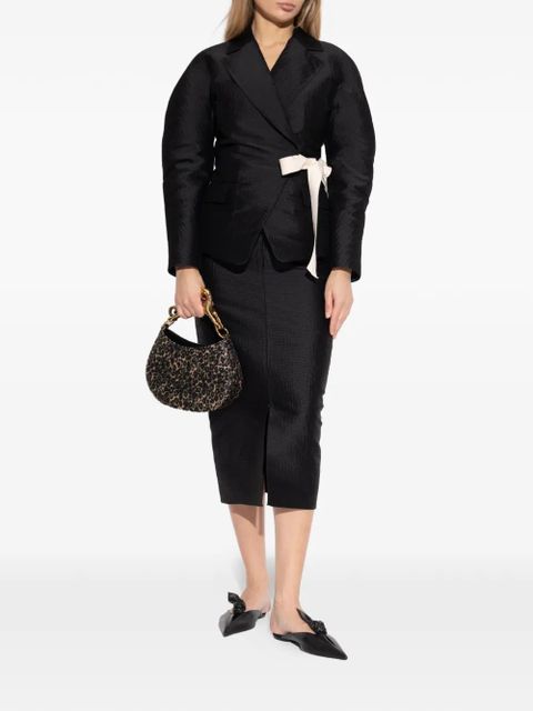 Lanvin bow-tie blazer - Black - zdjęcie produktu nr 2