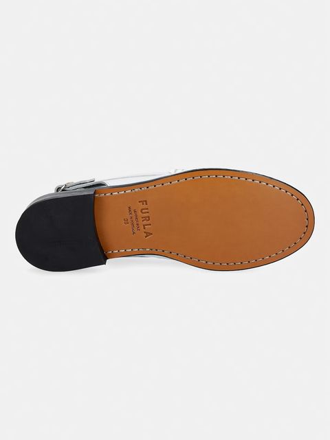 Furla mokasyny skórzane College Loafer