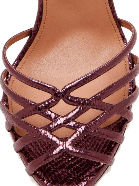 Aquazzura 105mm strappy sandals - Red