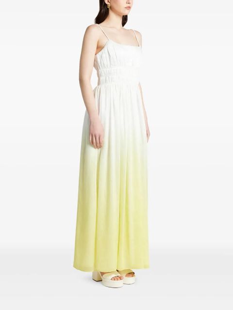 Aje ruched-detailing dress - White - zdjęcie produktu nr 2