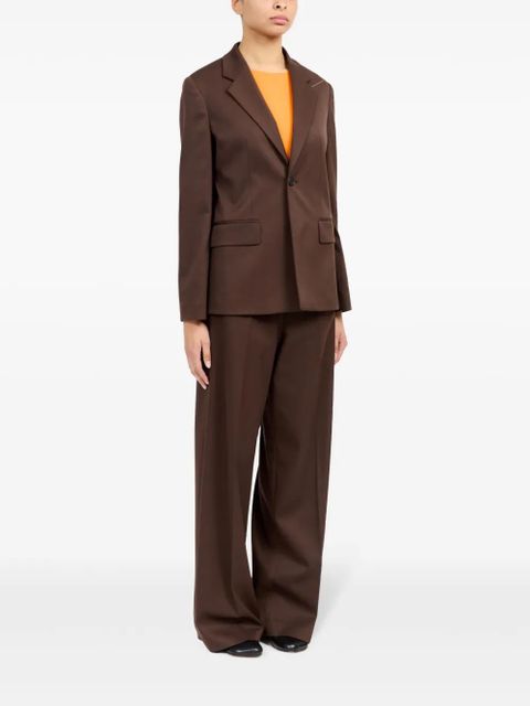 MM6 Maison Margiela single-stitch blazer - Brown - zdjęcie produktu nr 2