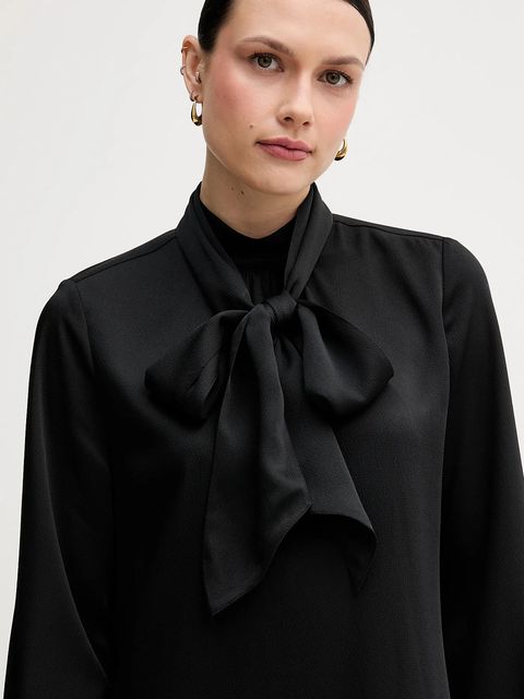 Marc Aurel sukienka kolor czarny mini prosta 6584-2010-93474