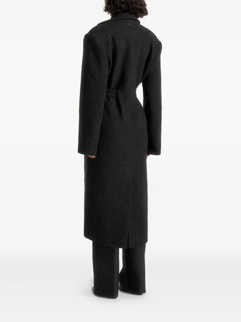 Manière De Voir Jena belted coat - Black