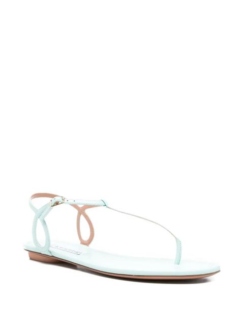 Aquazzura Almost Bare flat sandals - Blue - zdjęcie produktu nr 2