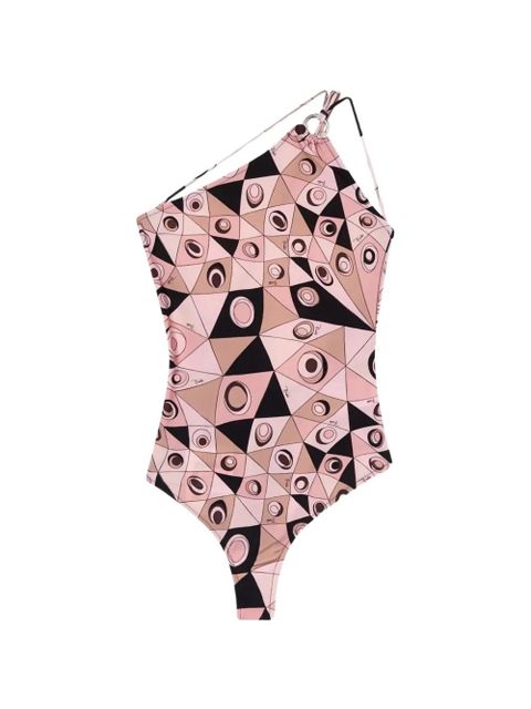 PUCCI one-shoulder geometric swimsuit - Pink - zdjęcie produktu nr 1