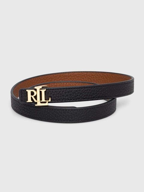 Lauren Ralph Lauren pasek skórzany dwustronny - zdjęcie produktu nr 1