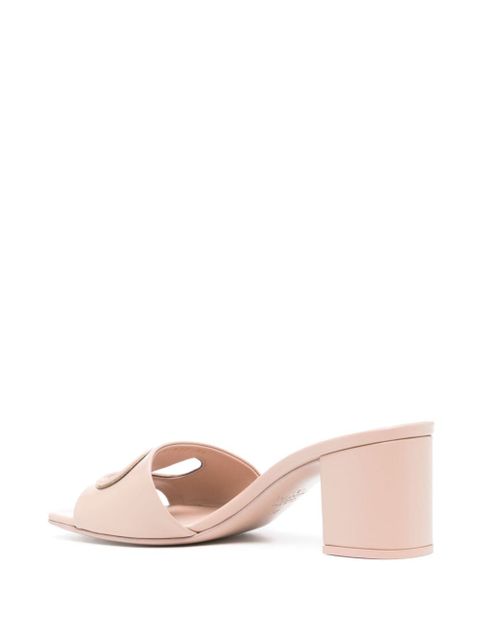 Valentino Garavani VLogo cut-out sandals - Pink - zdjęcie produktu nr 2