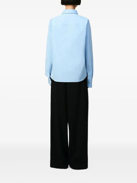 AMI Paris Ami de Coeur cotton shirt - Blue