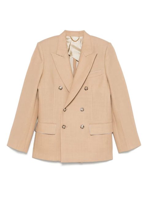 Victoria Beckham double-breasted blazer - Neutrals - zdjęcie produktu nr 1
